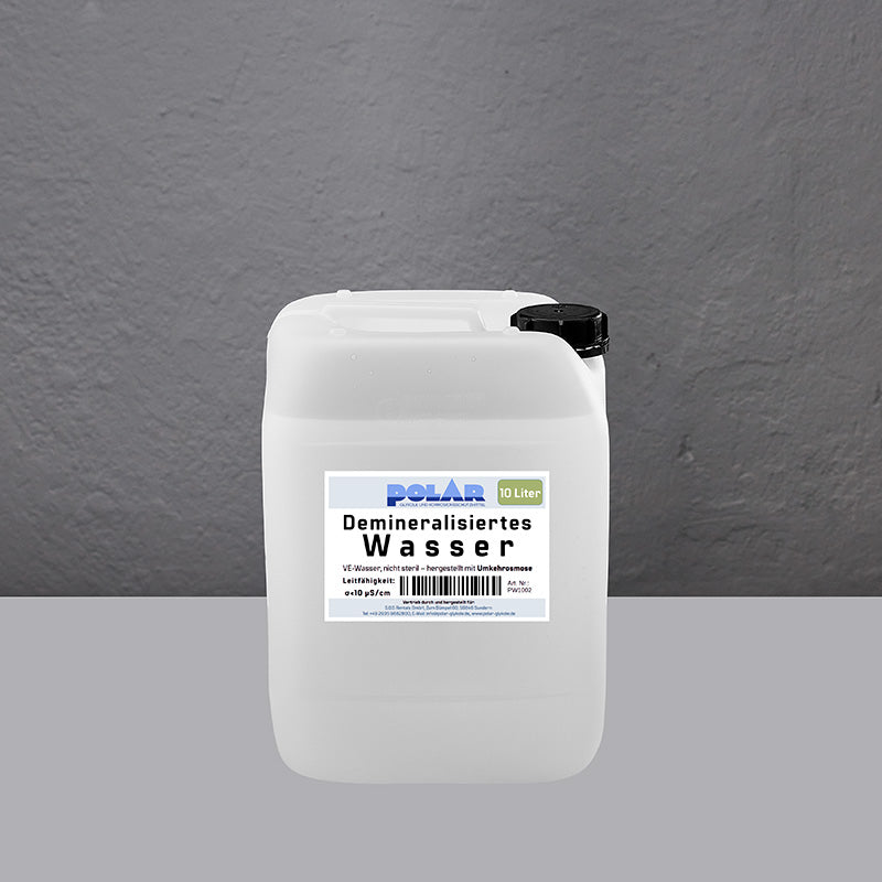 Polar Demineralisiertes Wasser, nach VDE 0510/DIN EN 62877
