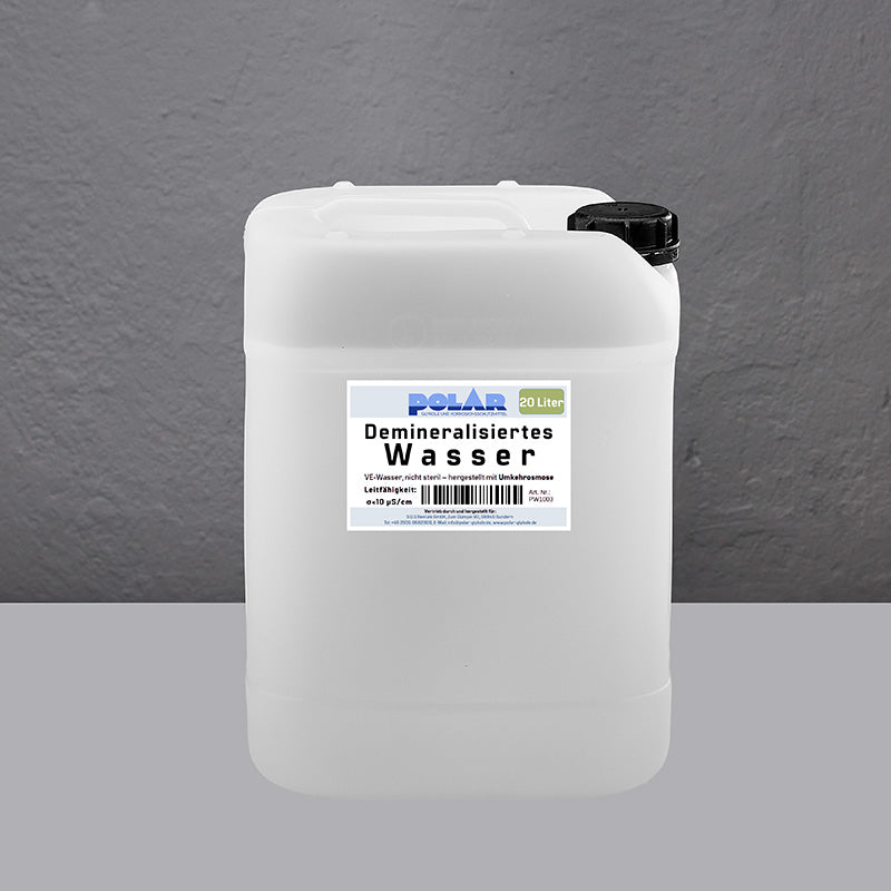 Polar Demineralisiertes Wasser, nach VDE 0510/DIN EN 62877