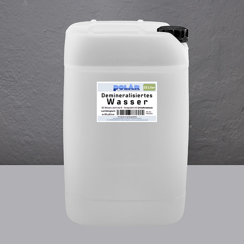 Polar Demineralisiertes Wasser, nach VDE 0510/DIN EN 62877