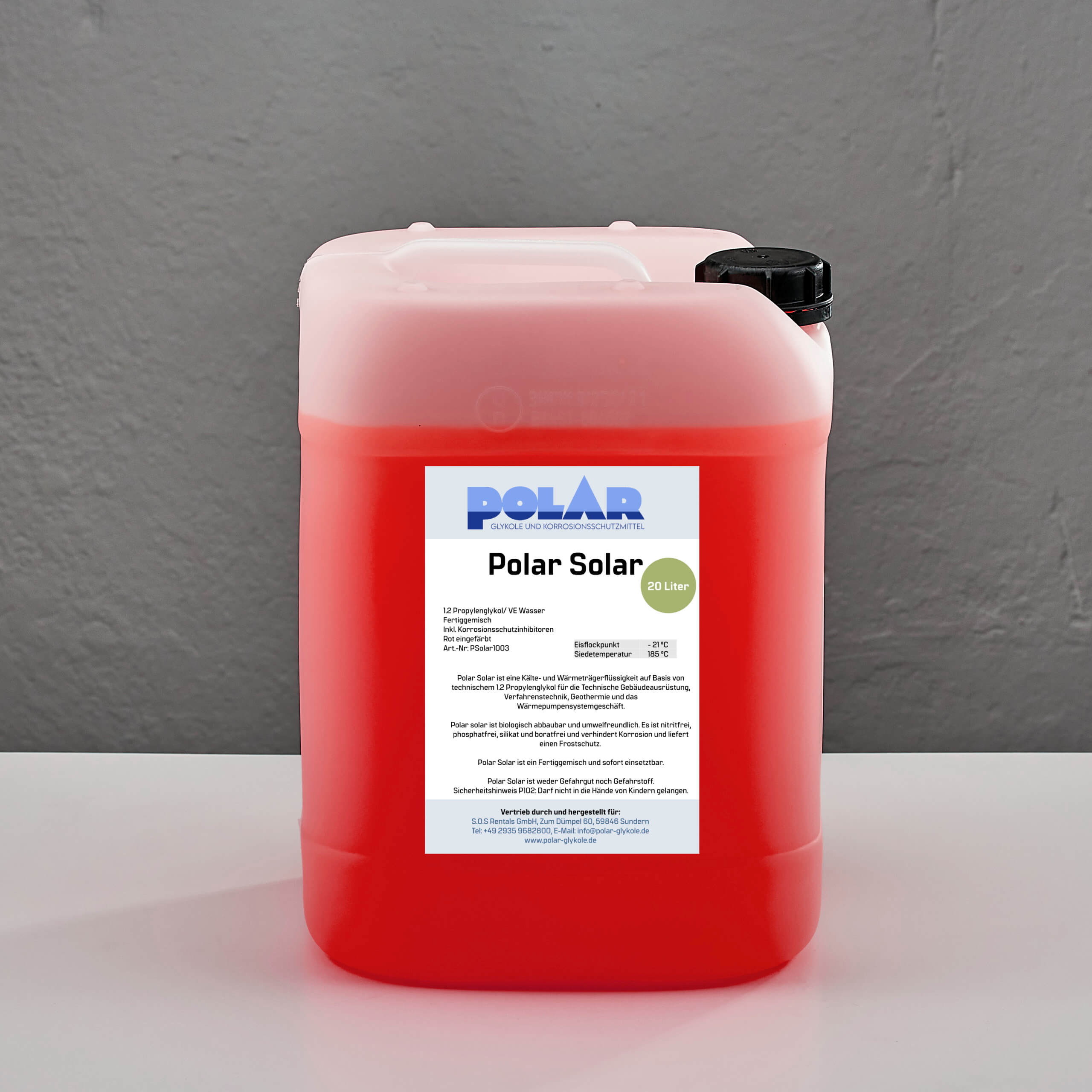 Polar Solar Glykol Fertiggemisch