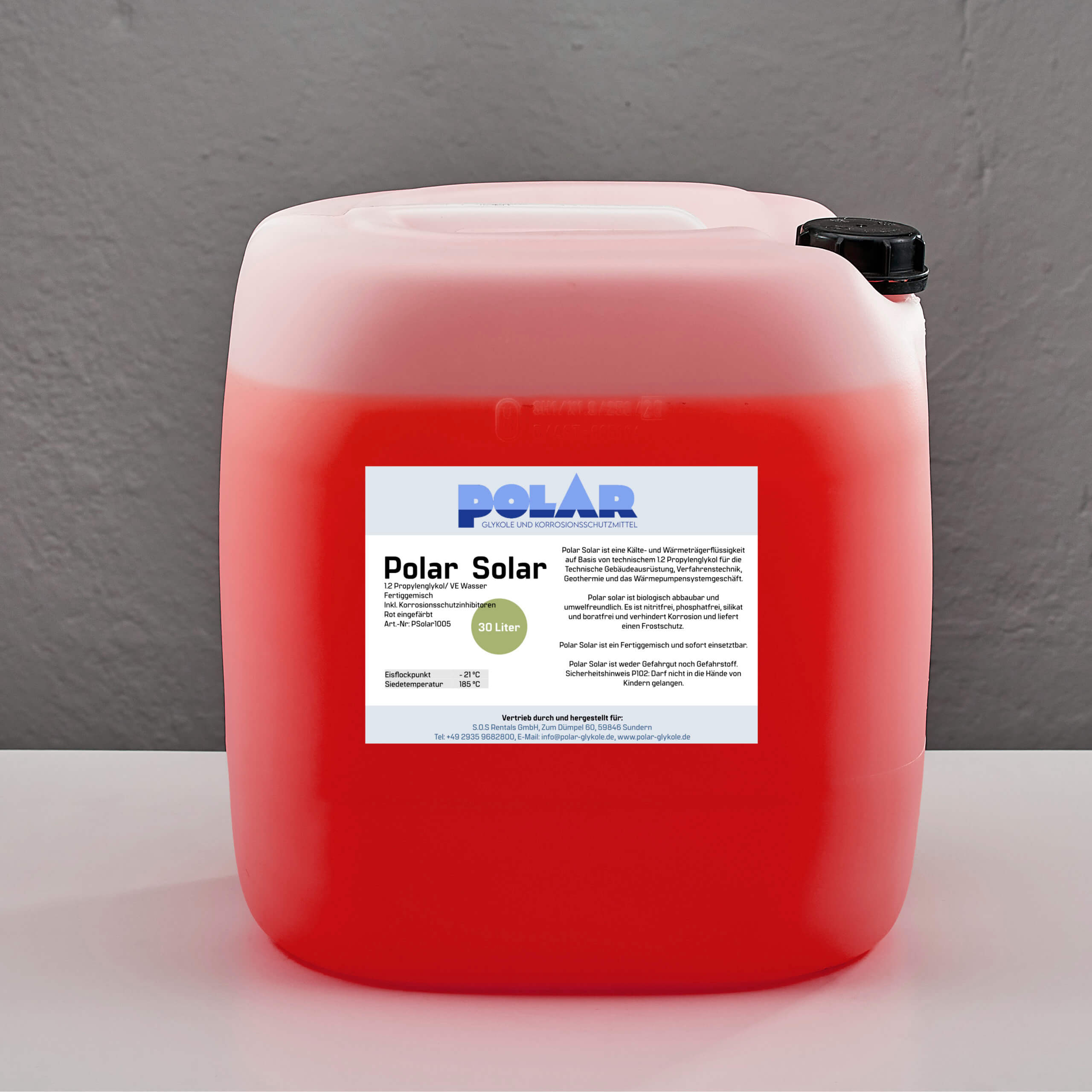 Polar Solar Glykol Fertiggemisch