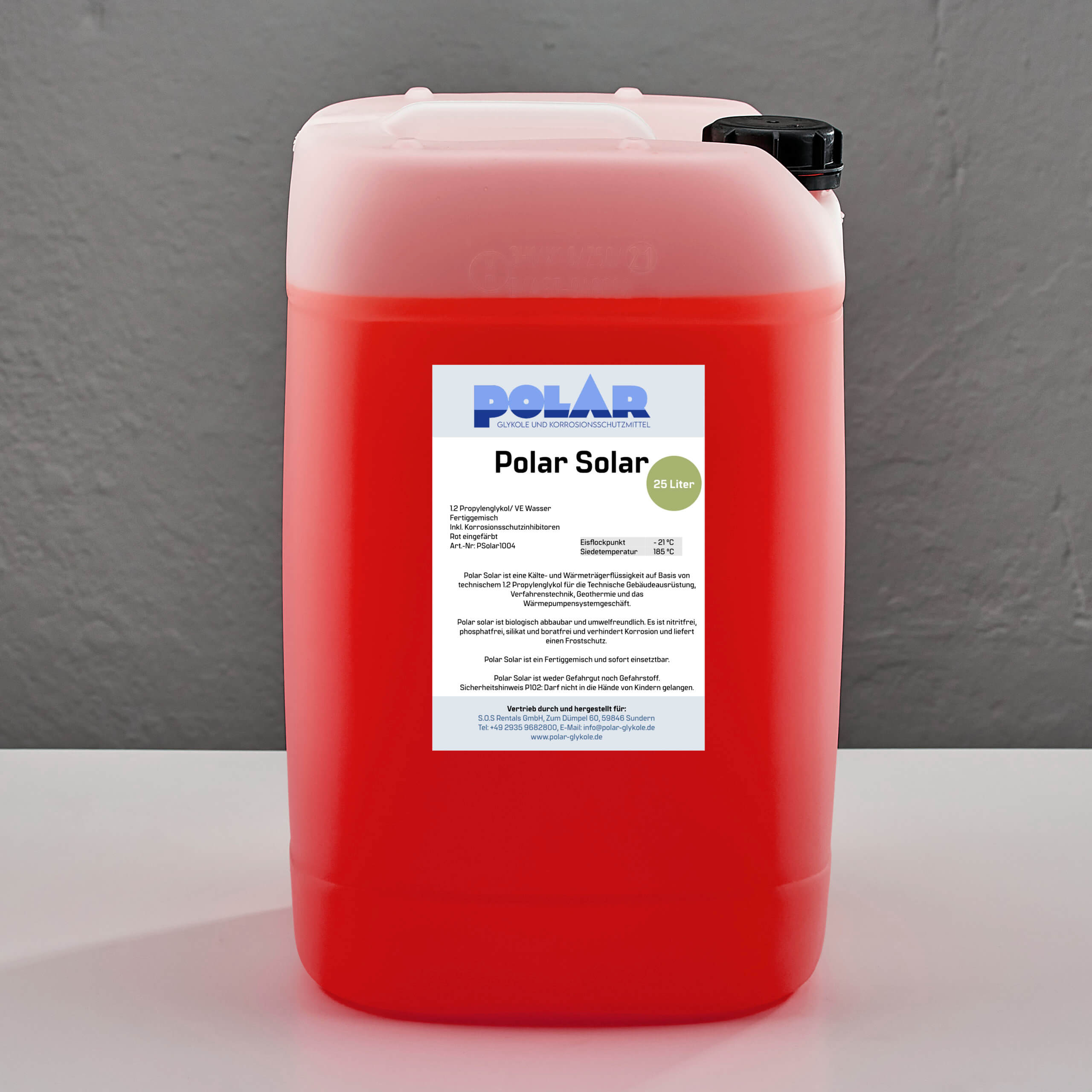 Polar Solar Glykol Fertiggemisch